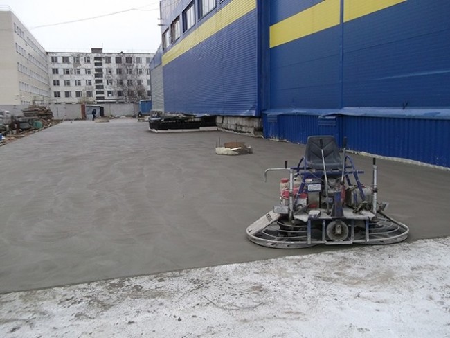 Укладка бетонных полов в Санкт-Петербурге